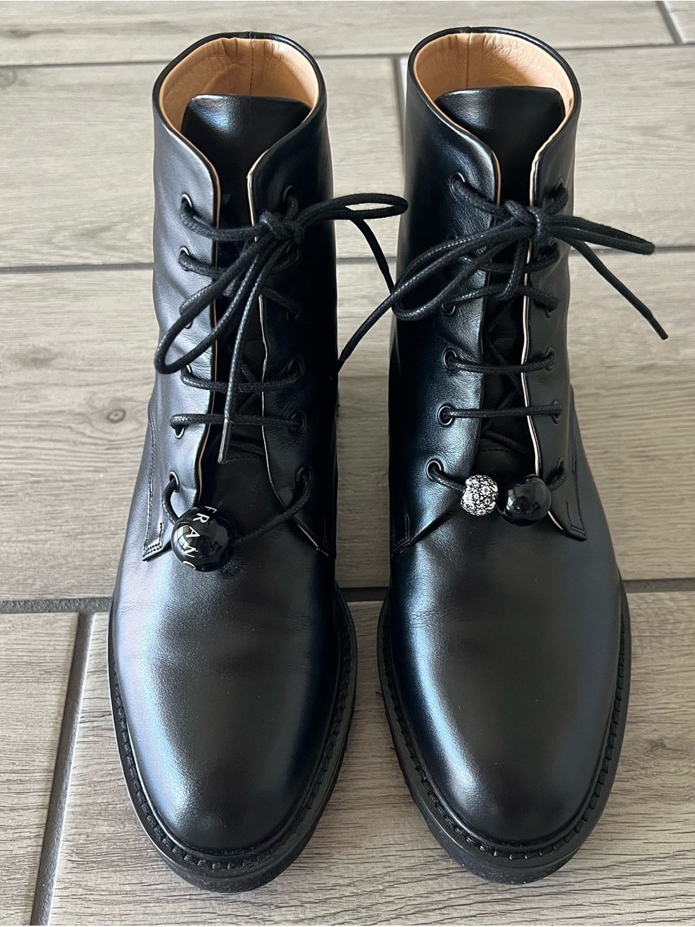 Dear Frances Park Boot Black Leather